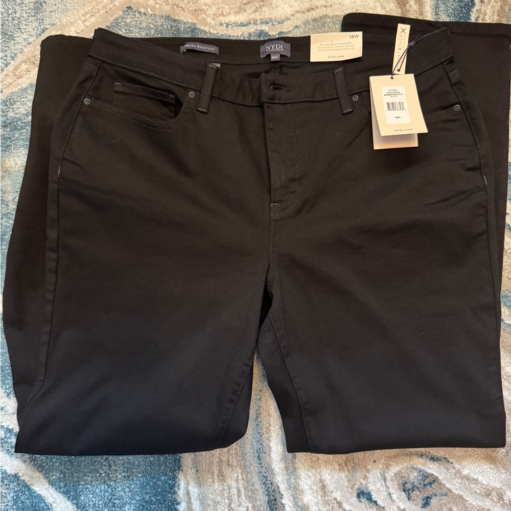 NYDJ bootcut black jeans - Picture 2 of 4